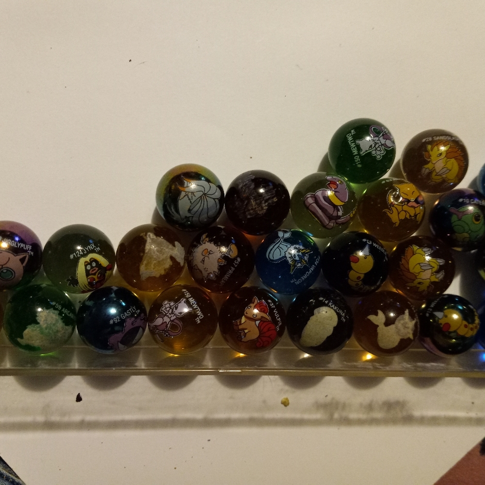 Pokémon marbles